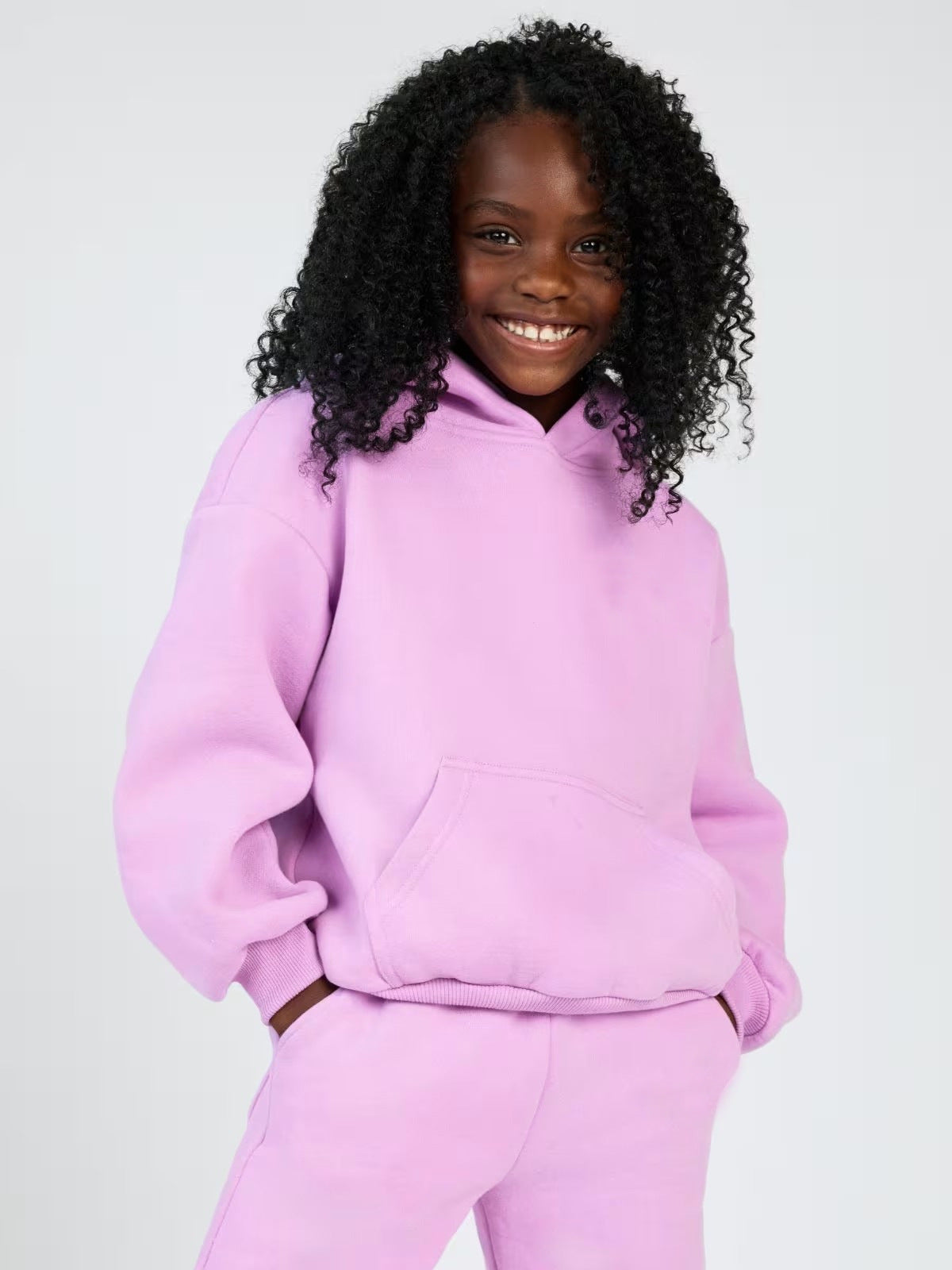 Damen lässiges Kapuzenpullover mit geräumiger Kängurutasche und kuscheligem Material WW