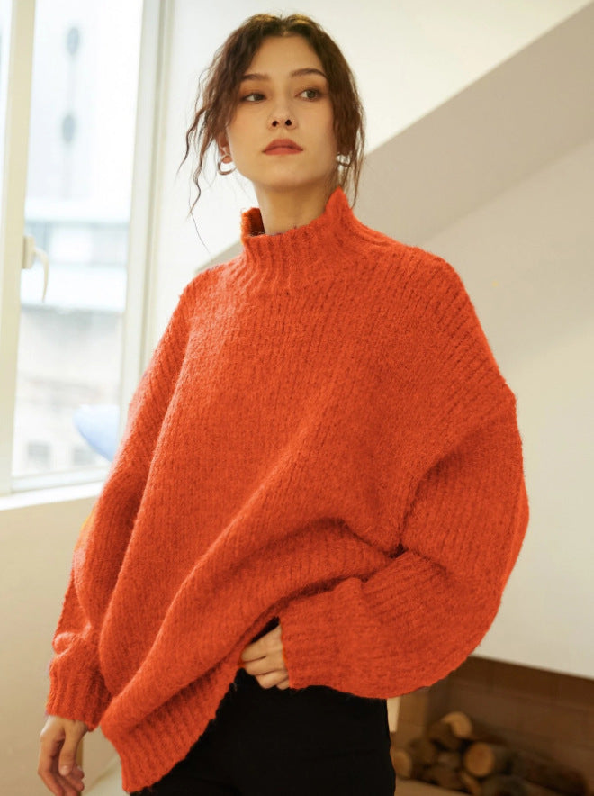 Damen Grobstrick Pullover WW