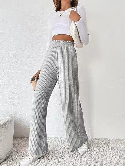 Damen weite Strickhose WW