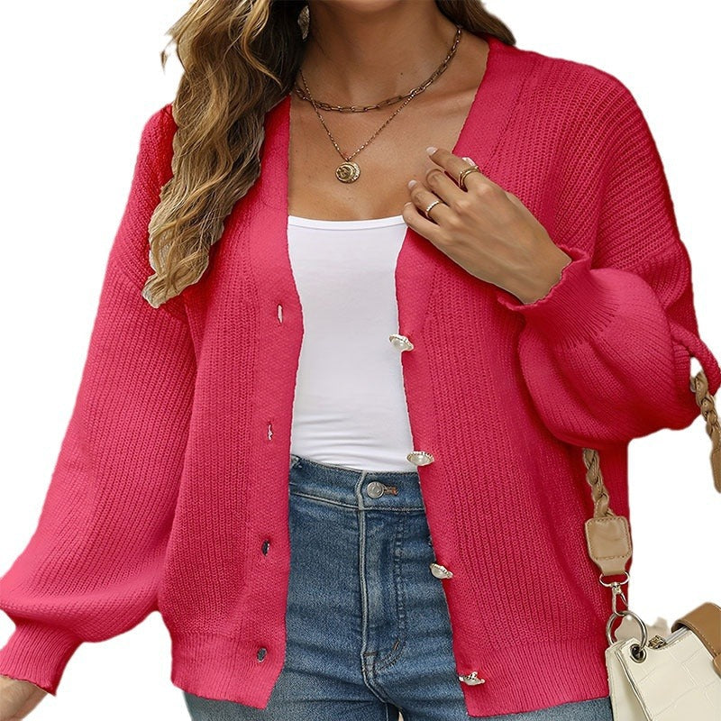 Damen Luftiger Strickcardigan WW