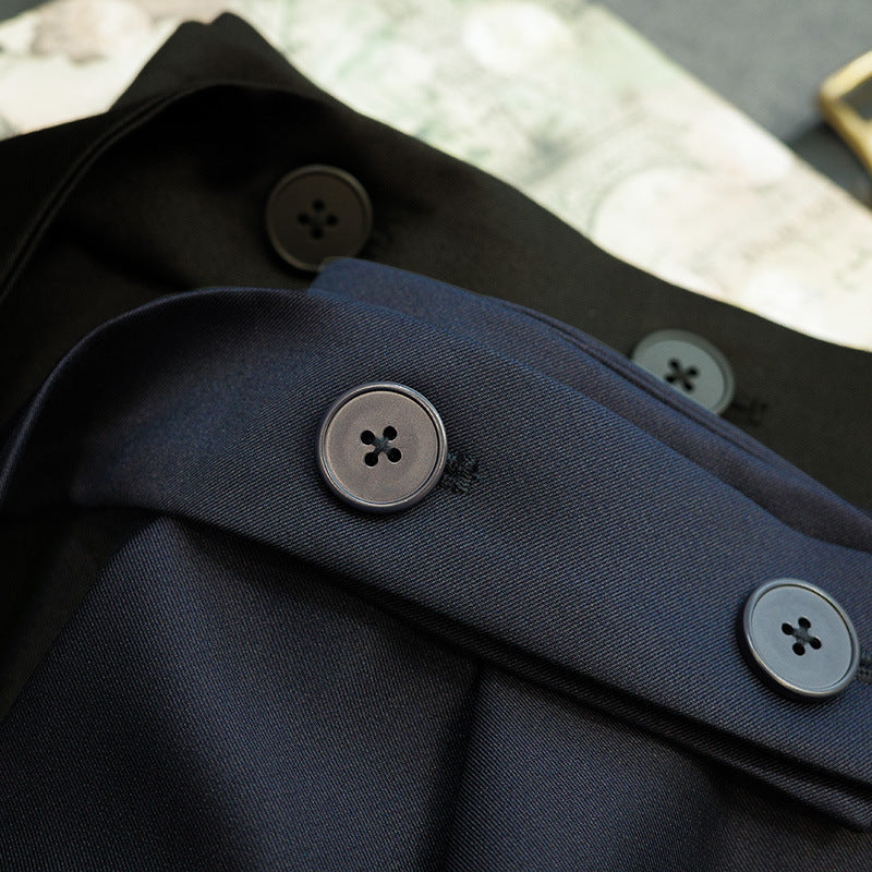 Damen A-Linien Midi-Rock mit Schleifen-Detail WW