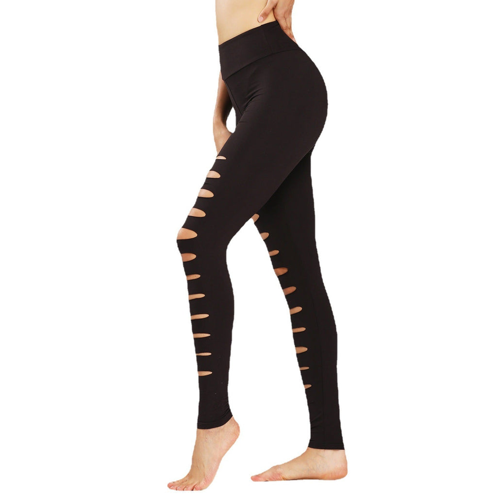 Damen Sportleggings mit aufregenden Cut-Outs und hohem Bund WW