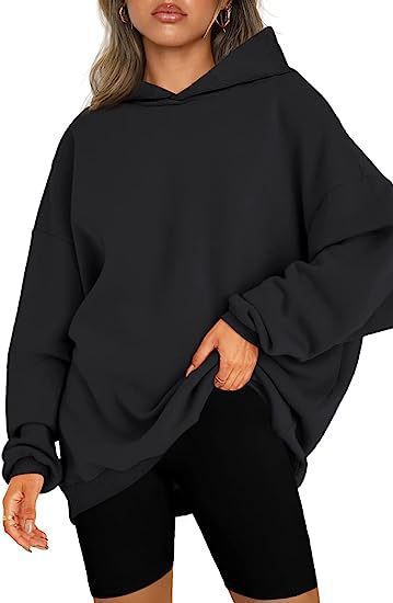 Damen Oversize Hoodie mit Kapuze WW