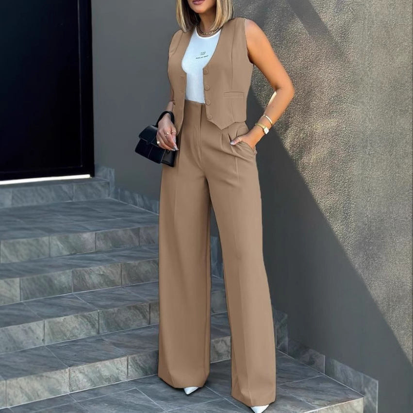 Damen Elegantes und modernes Zweiteiler Ensemble WW