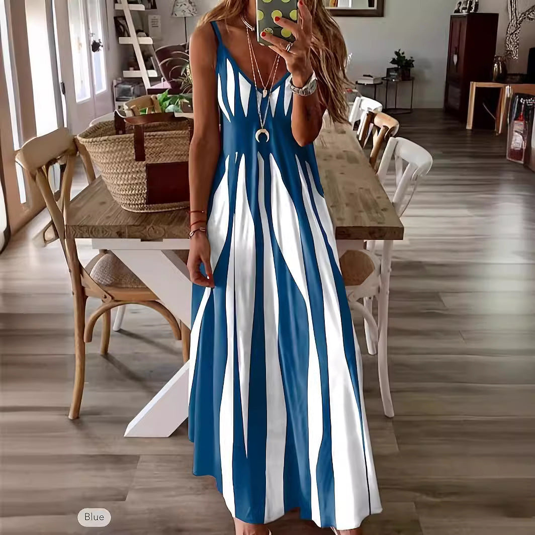 Damen Maxikleid mit schmeichelndem A-Linien-Schnitt WW