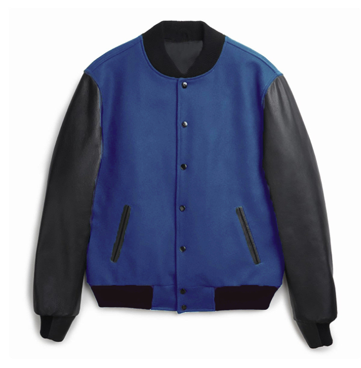 Herren Freizeit-Bomberjacke mit kontrastierenden Ärmeln und praktischen Taschen WW