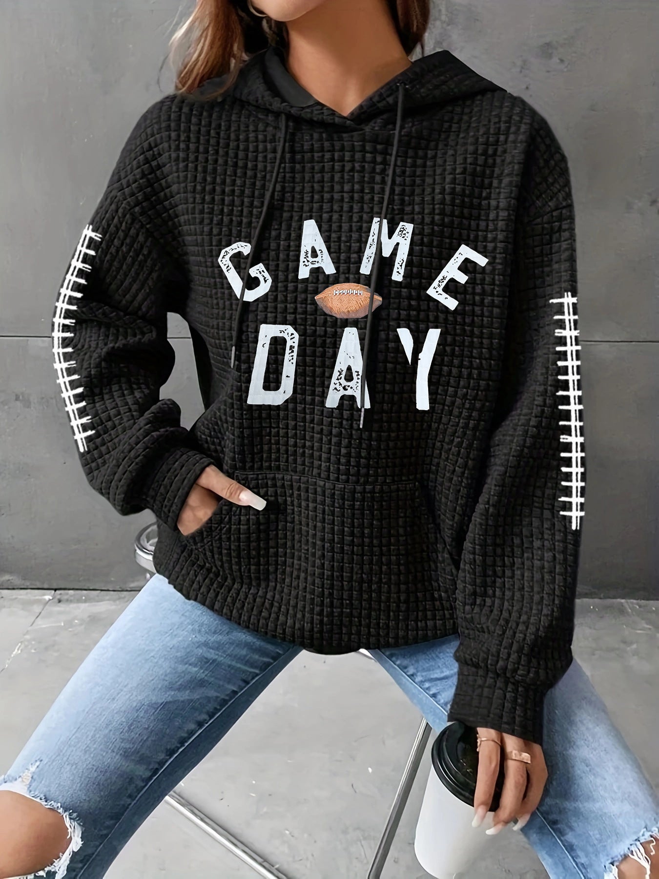 Damen Cozy Graphic Hoodie WW