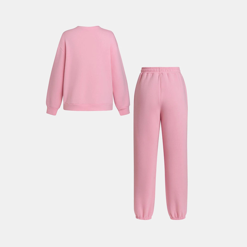 Damen lässiges Sweatshirt und bequeme Jogginghose Set WW