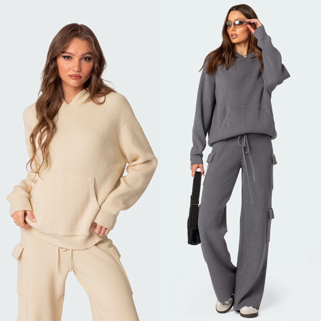 Damen Bequemer Hoodie mit Struktur WW