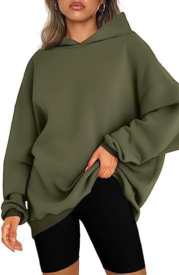 Damen Oversize Hoodie mit Kapuze WW