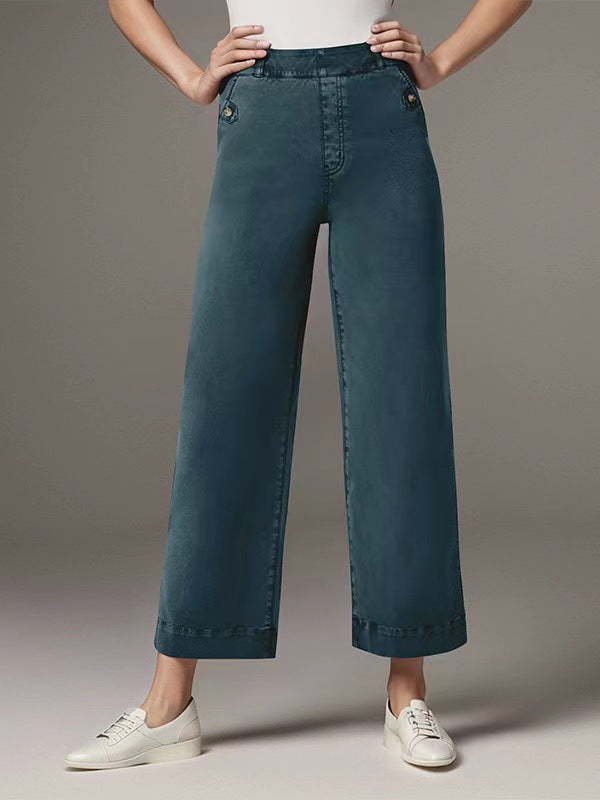 Damen weite Baumwollhose WW