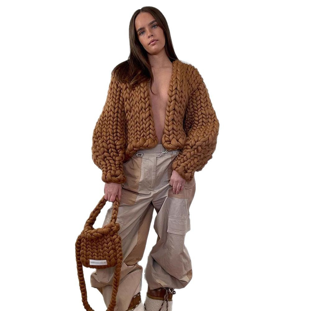 Damen Strickjacke aus kuscheligem Material WW