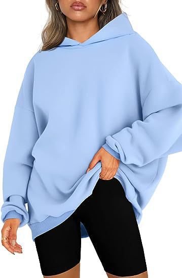 Damen Oversize Hoodie mit Kapuze WW