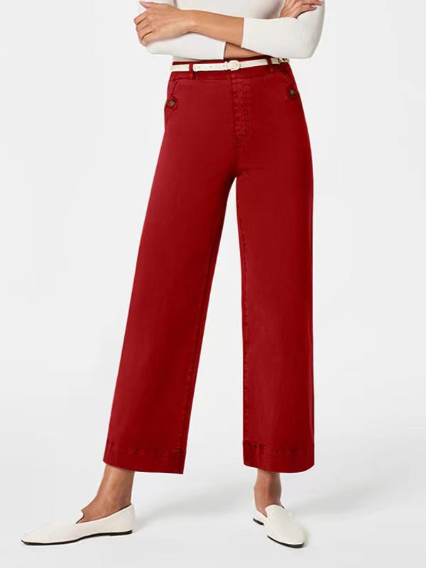 Damen weite Baumwollhose WW