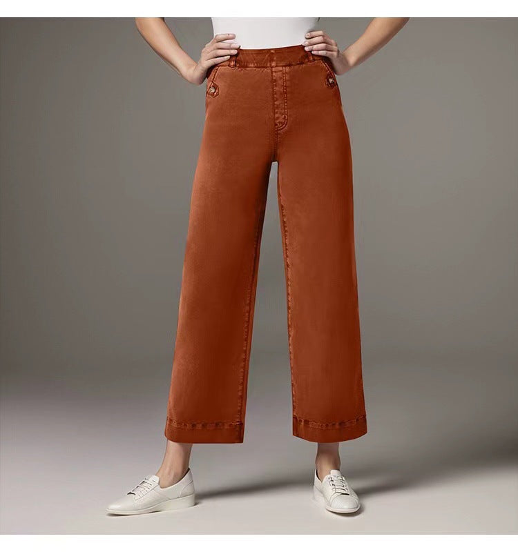 Damen weite Baumwollhose WW