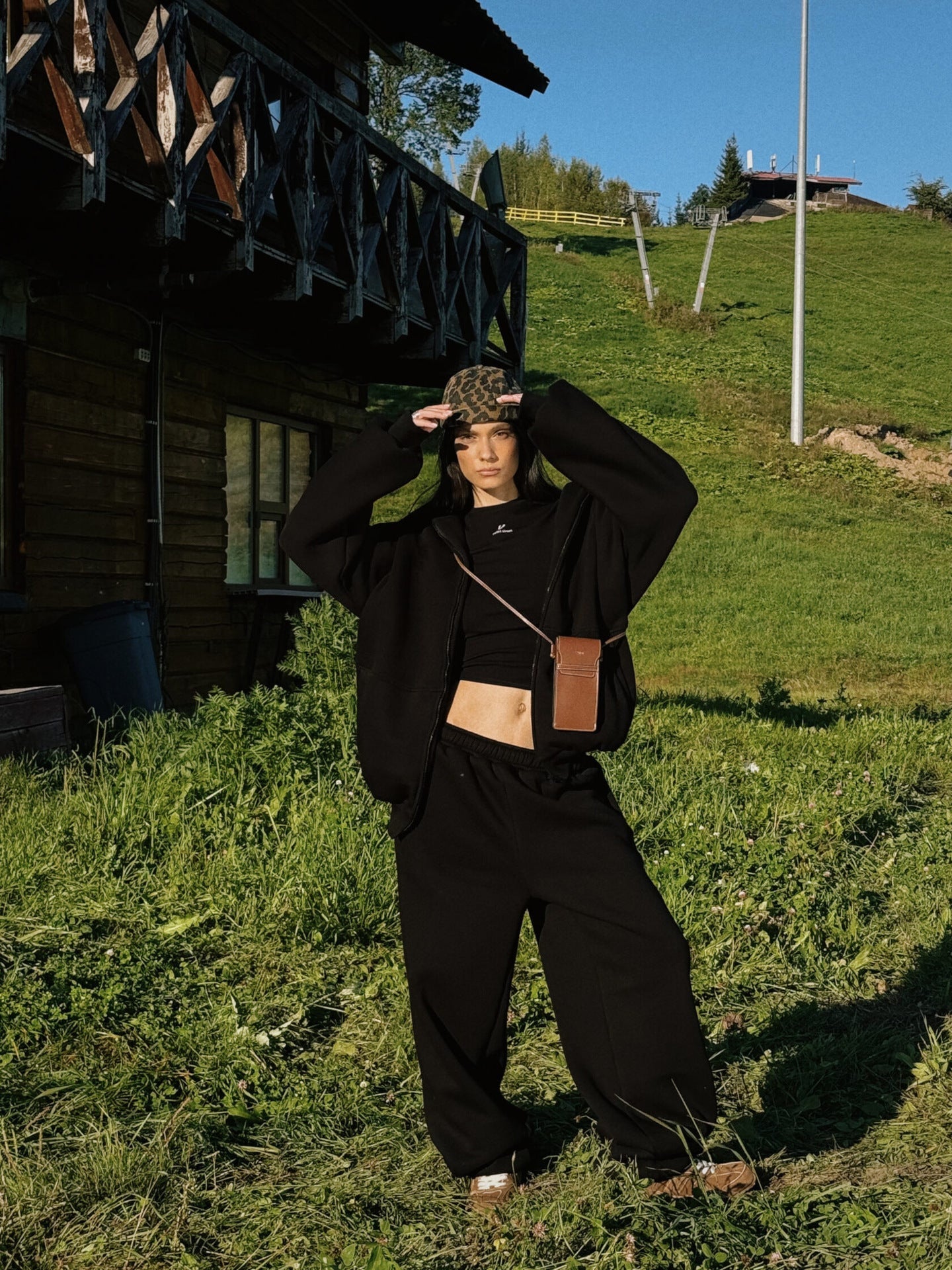 Damen lässige Fleece-Jacke mit hohem Kragen und großzügigen Taschen WW