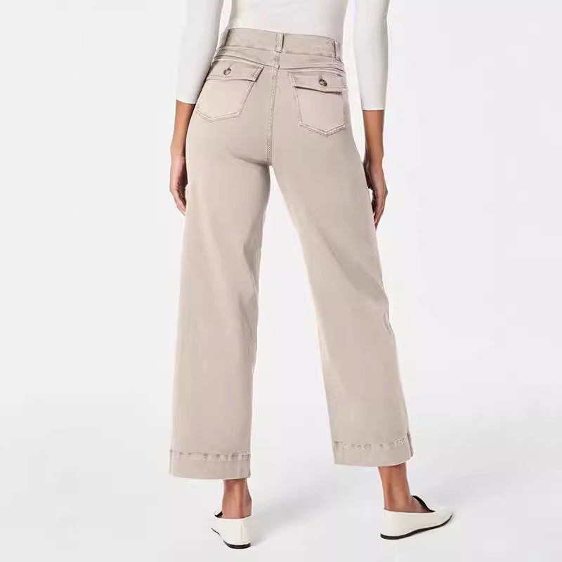 Damen weite Baumwollhose WW