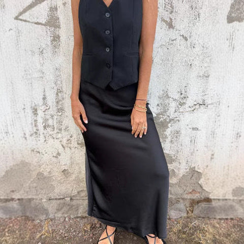 Damen Elegant geschnittene Weste WW