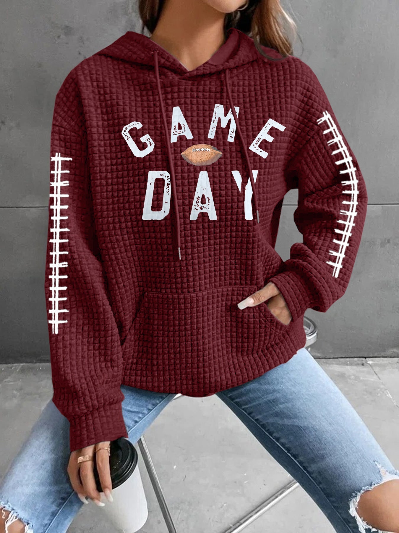 Damen Cozy Graphic Hoodie WW