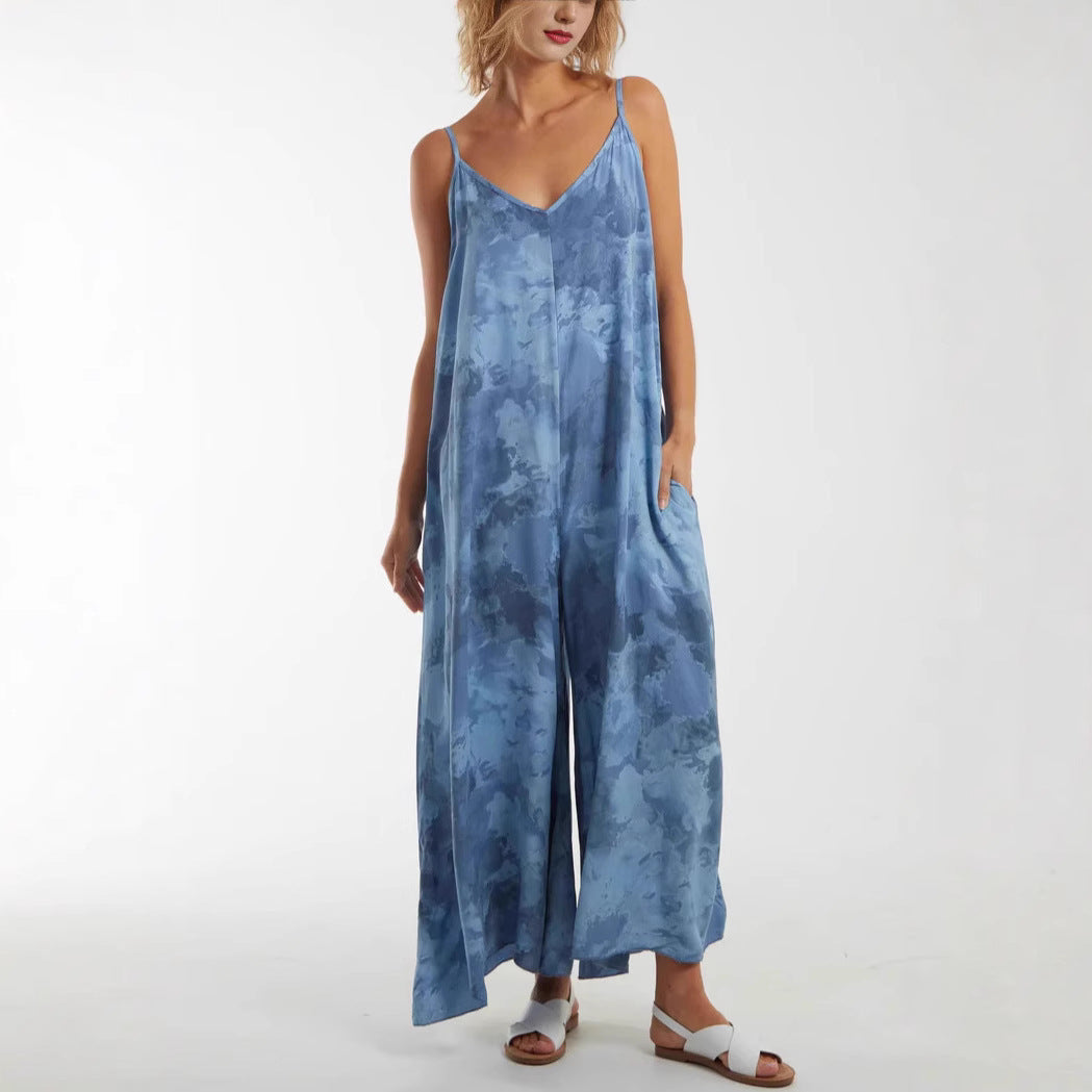 Damen Maxi-Kleid mit feinem Stoff und eleganten Trägern WW