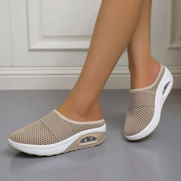 W&W - Orthopädische Sandalen Keilabsätze