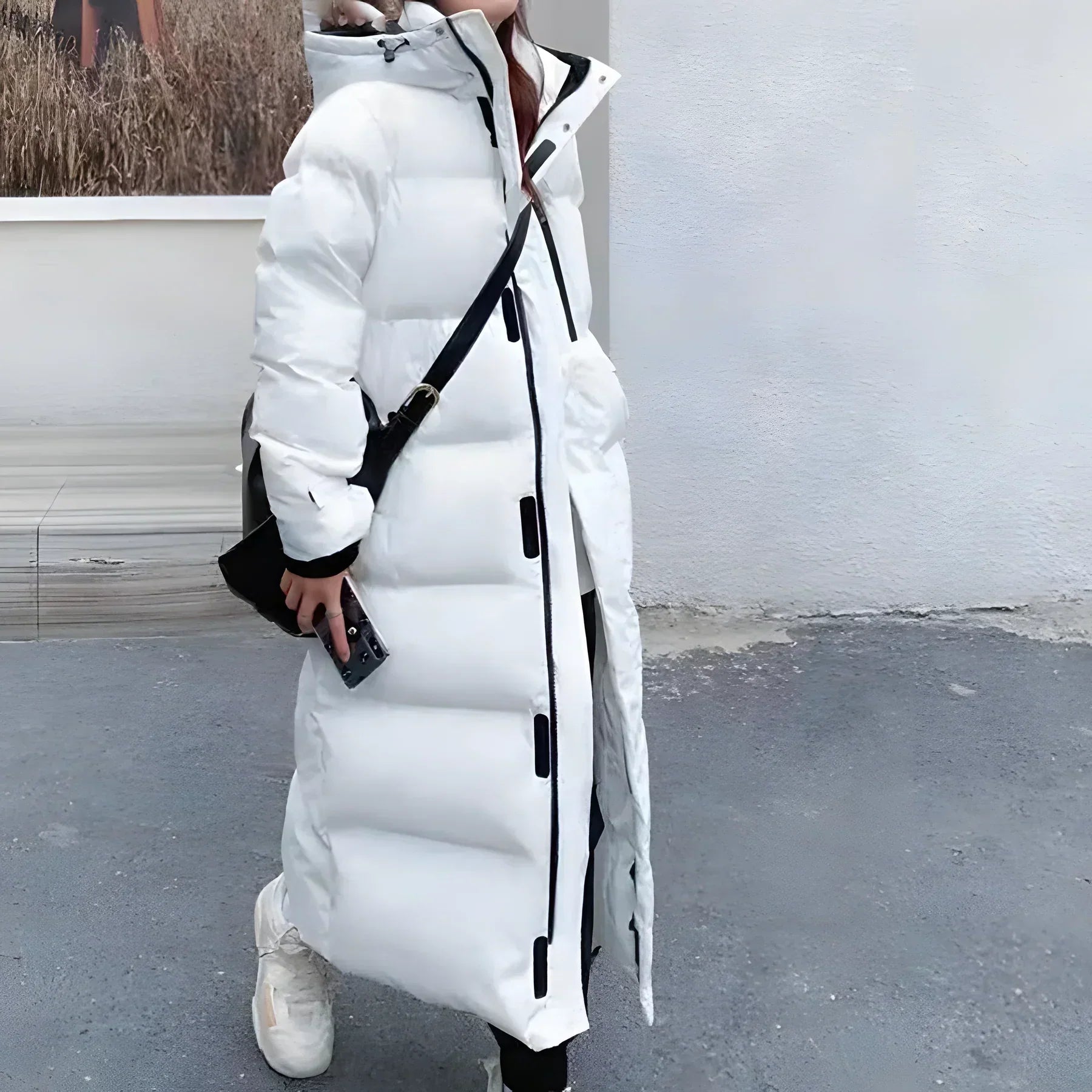 W&W | Wasser- und winddichte lange Jacke