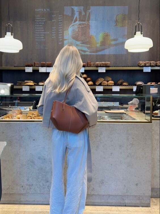 WW - Vintage Tote Bag damen | Geräumige Umhängetasche