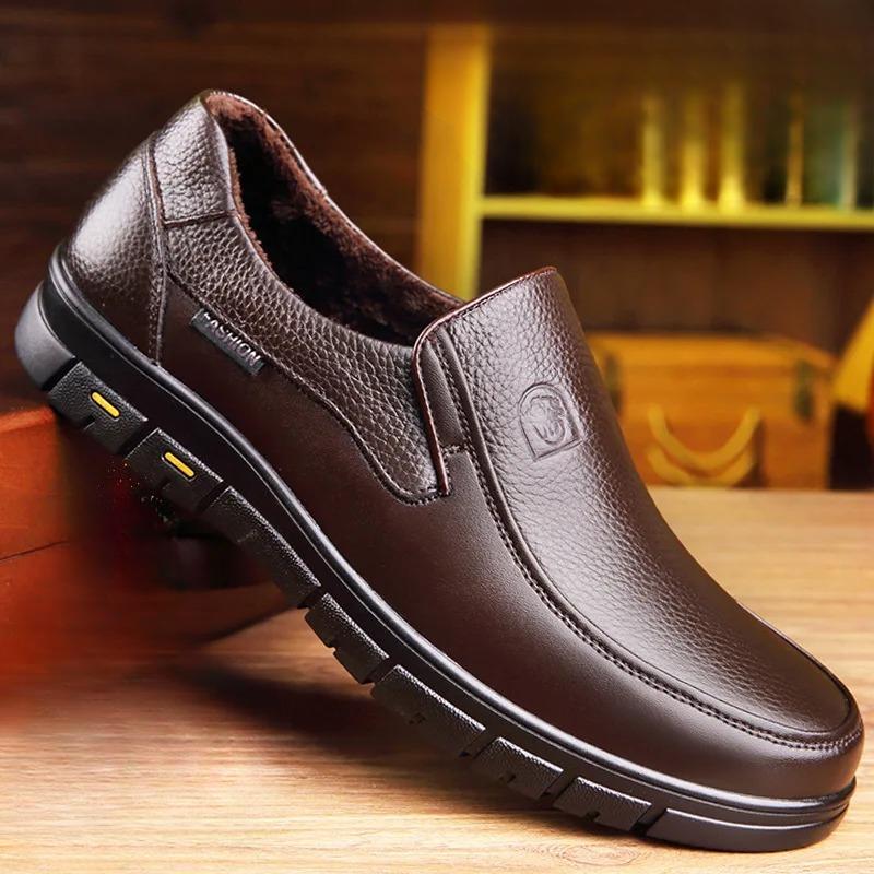 WW - Herren-Freizeitschuhe aus echtem Leder