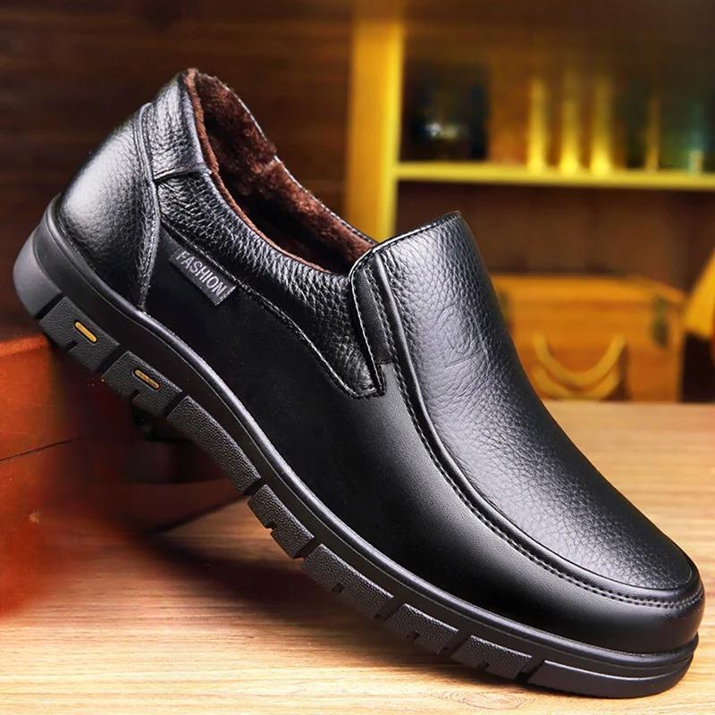 WW - Herren-Freizeitschuhe aus echtem Leder